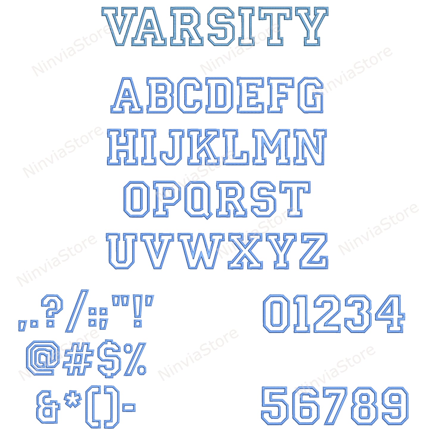 8 BX Applique Embroidery Fonts Bundle, Machine Embroidery Font BX, Applique Monogram Font, BX font for Embroidery