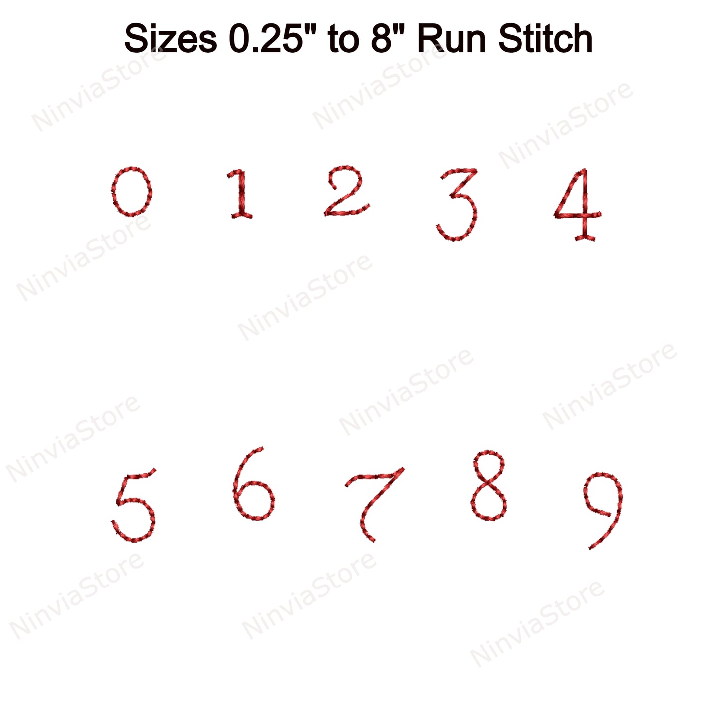 Police de broderie Machine Arabique Bean Stitch, 15 tailles, 8 formats, police Run Stitch BX, police PE, motifs de broderie Monogram Alphabet