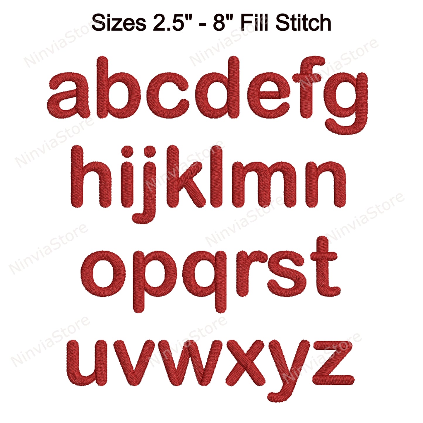 Arial abgerundete Maschinenstickschrift, 15 Größen, 8 Formate, BX-Schriftart, PE-Schriftart, Monogramm-Alphabet-Stickmotive