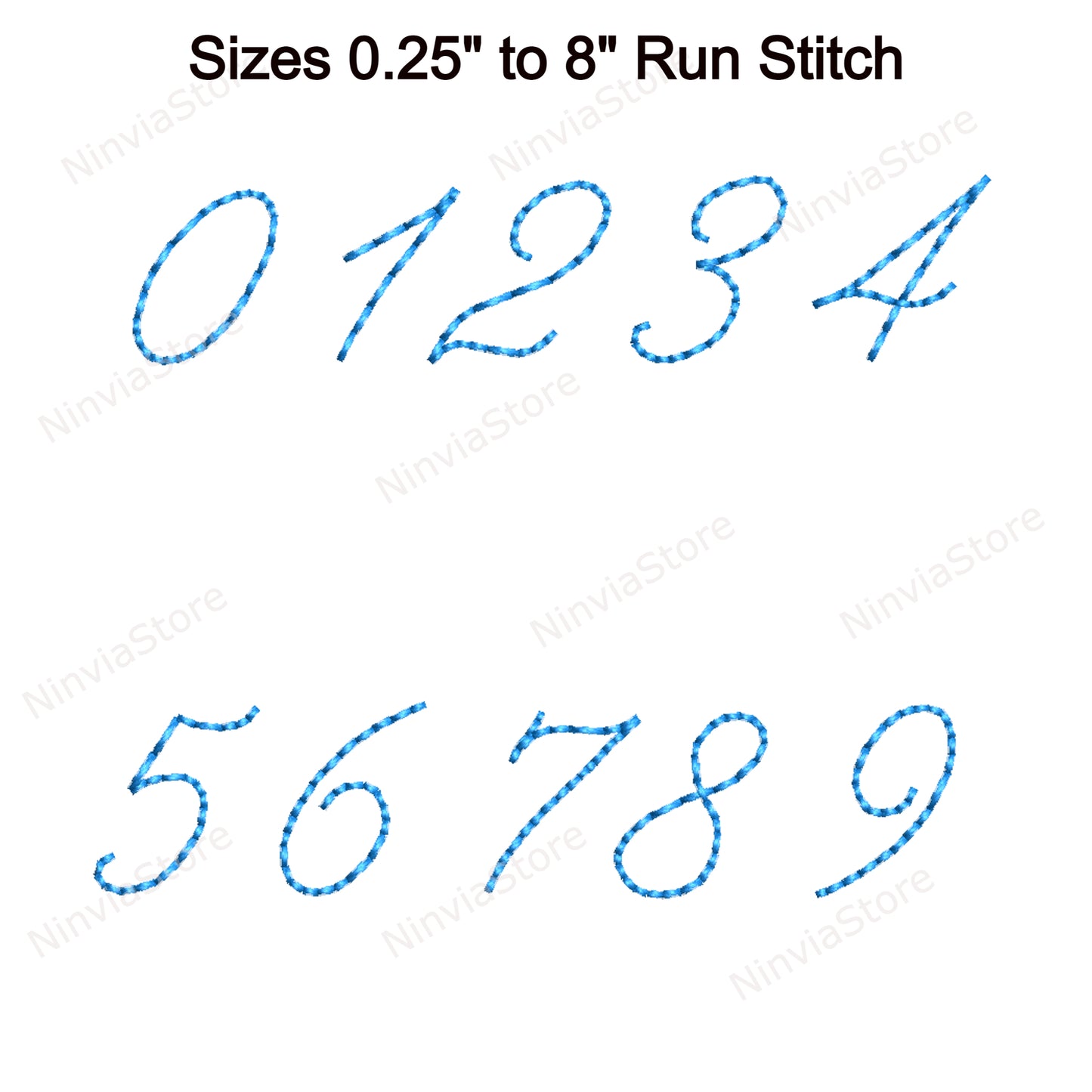 Bean Stitch Machine Embroidery Font, 15 tailles, 8 formats, Ballantines BX Font, Run Stitch Script, police PE, Monogram Alphabet Broderie Designs