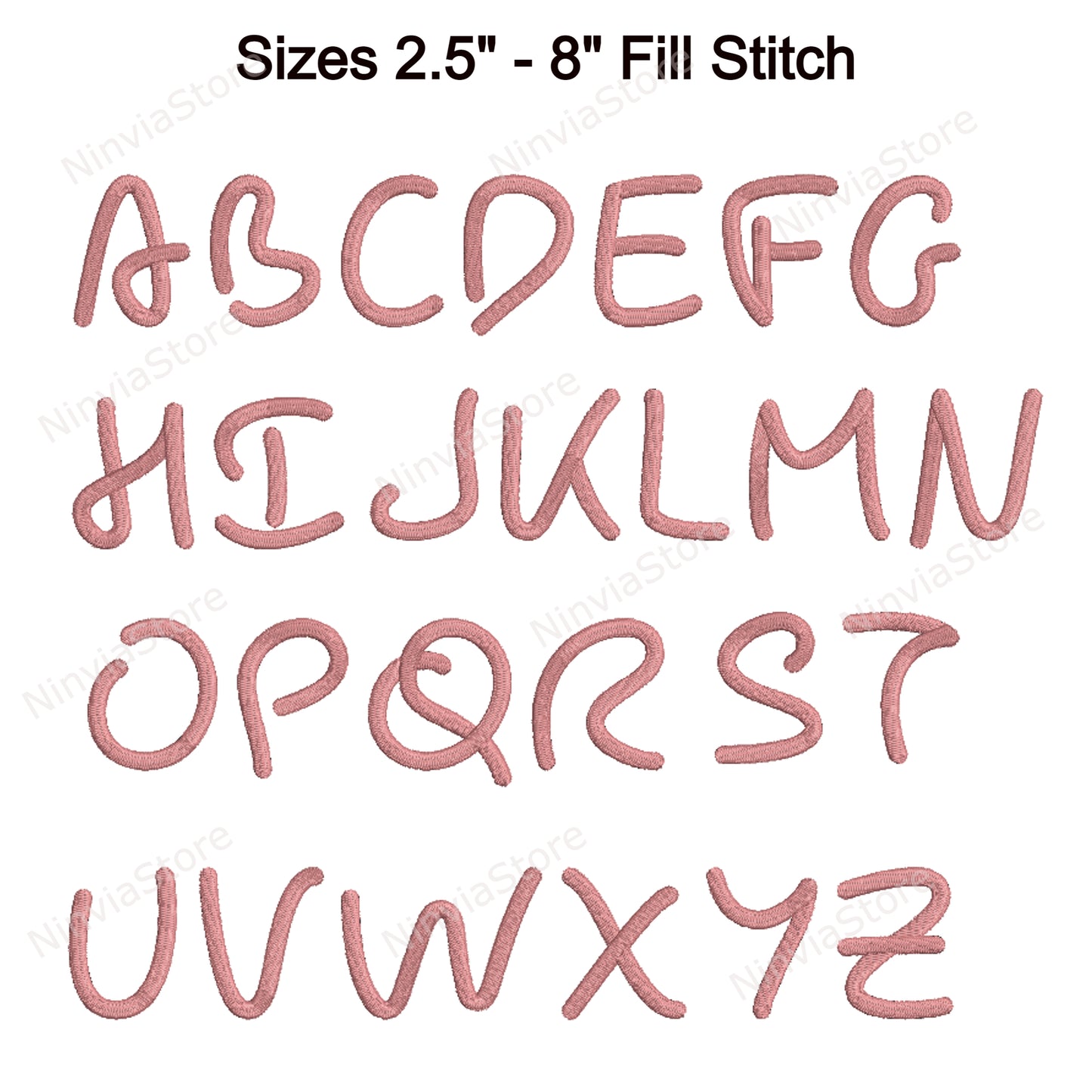 Big Mom Script Machine Broderie Police, 15 tailles, 8 formats, Police BX, Police PE, Monogram Alphabet Broderie Designs