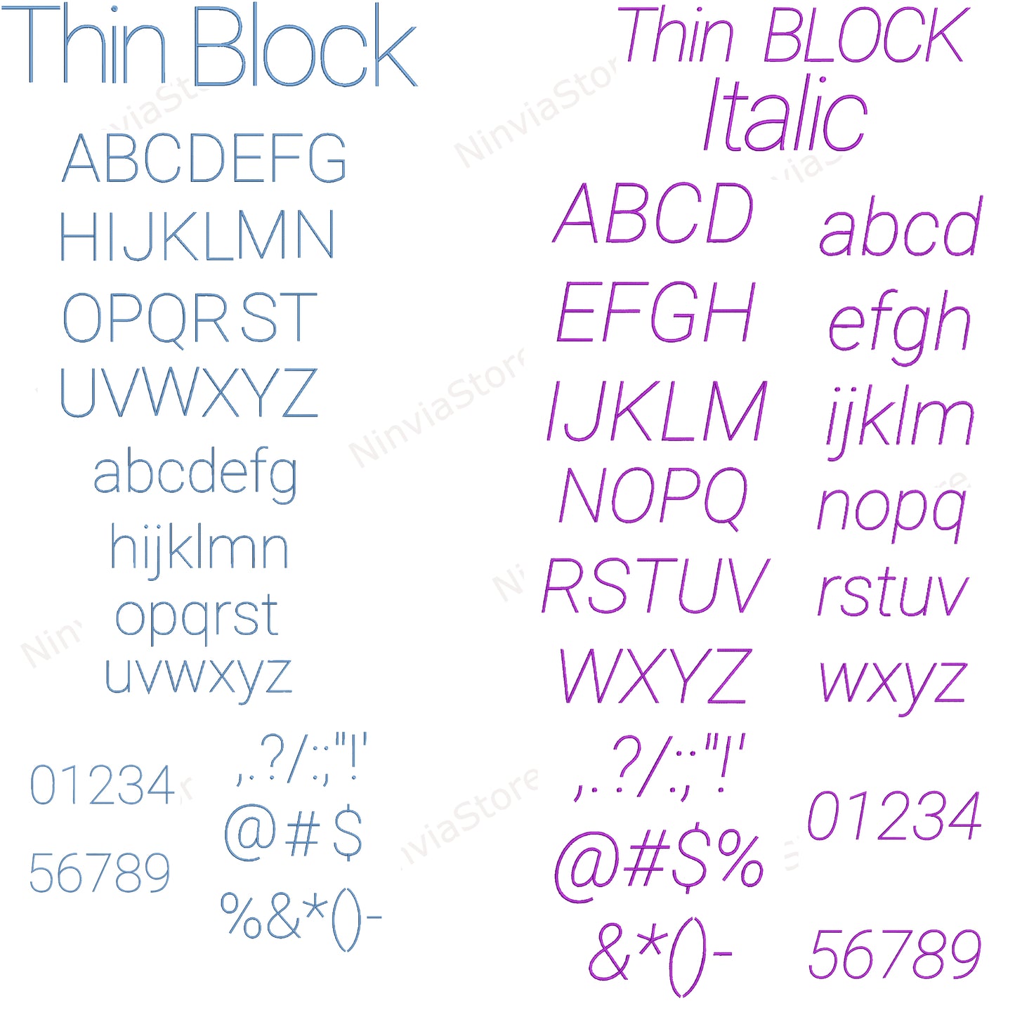 15 PES Block broderie polices Bundle, Machine broderie police pe, Alphabet broderie Design, police PE pour la broderie, Machine broderie monogramme police