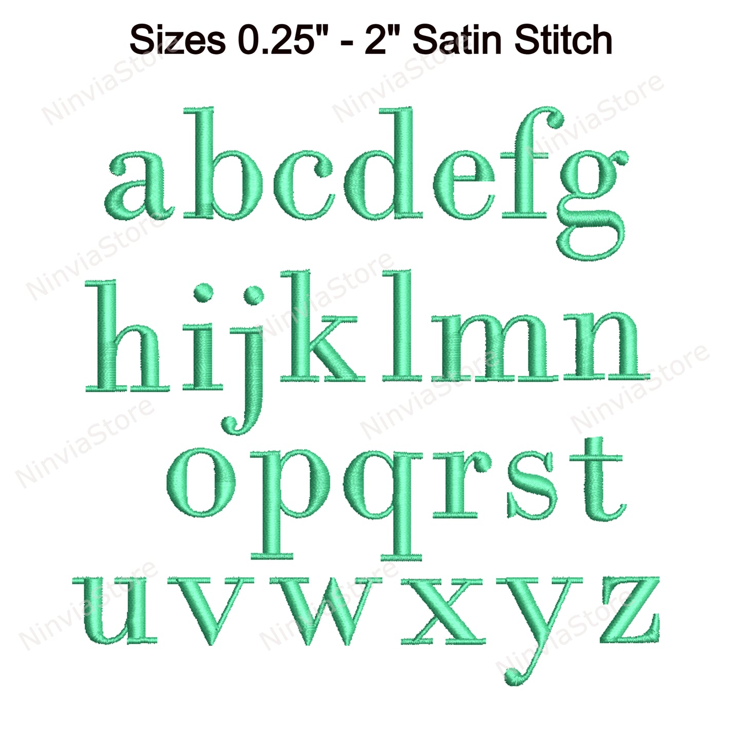Bodoni Maschinenstickschrift, 15 Größen, 8 Formate, BX-Schriftart, PE-Schriftart, Monogramm-Alphabet-Stickmotive