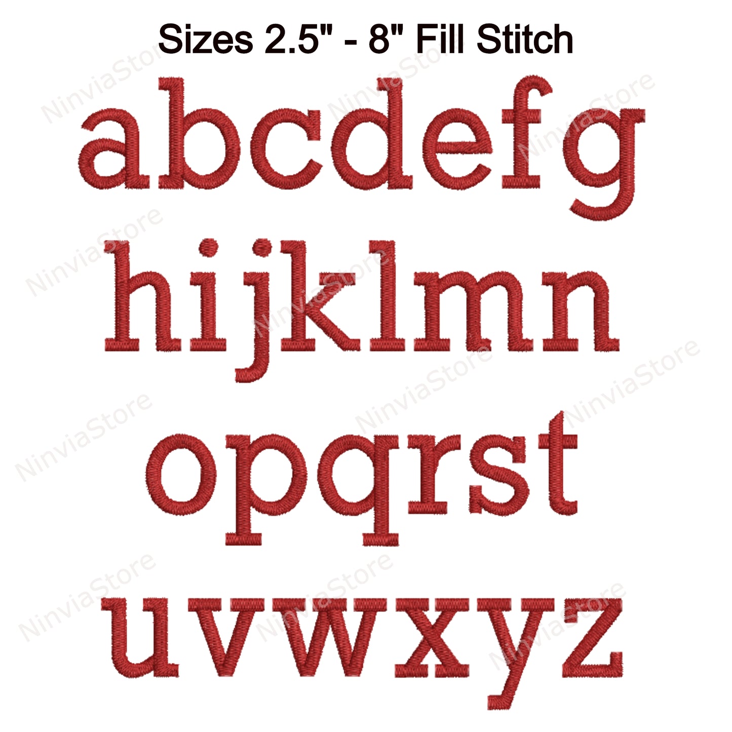 Police de broderie Machine Bourgogne, 15 tailles, 8 formats, police BX, police PE, motifs de broderie Monogram Alphabet
