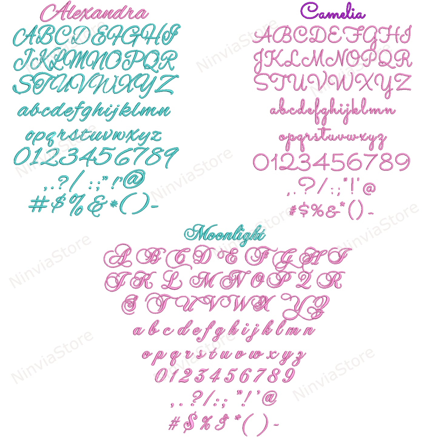 30 polices de broderie BX tailles 0,75", 1,25" et 1,75", police de broderie machine BX, motif de broderie alphabet, polices BX pour broderie, polices de petite taille