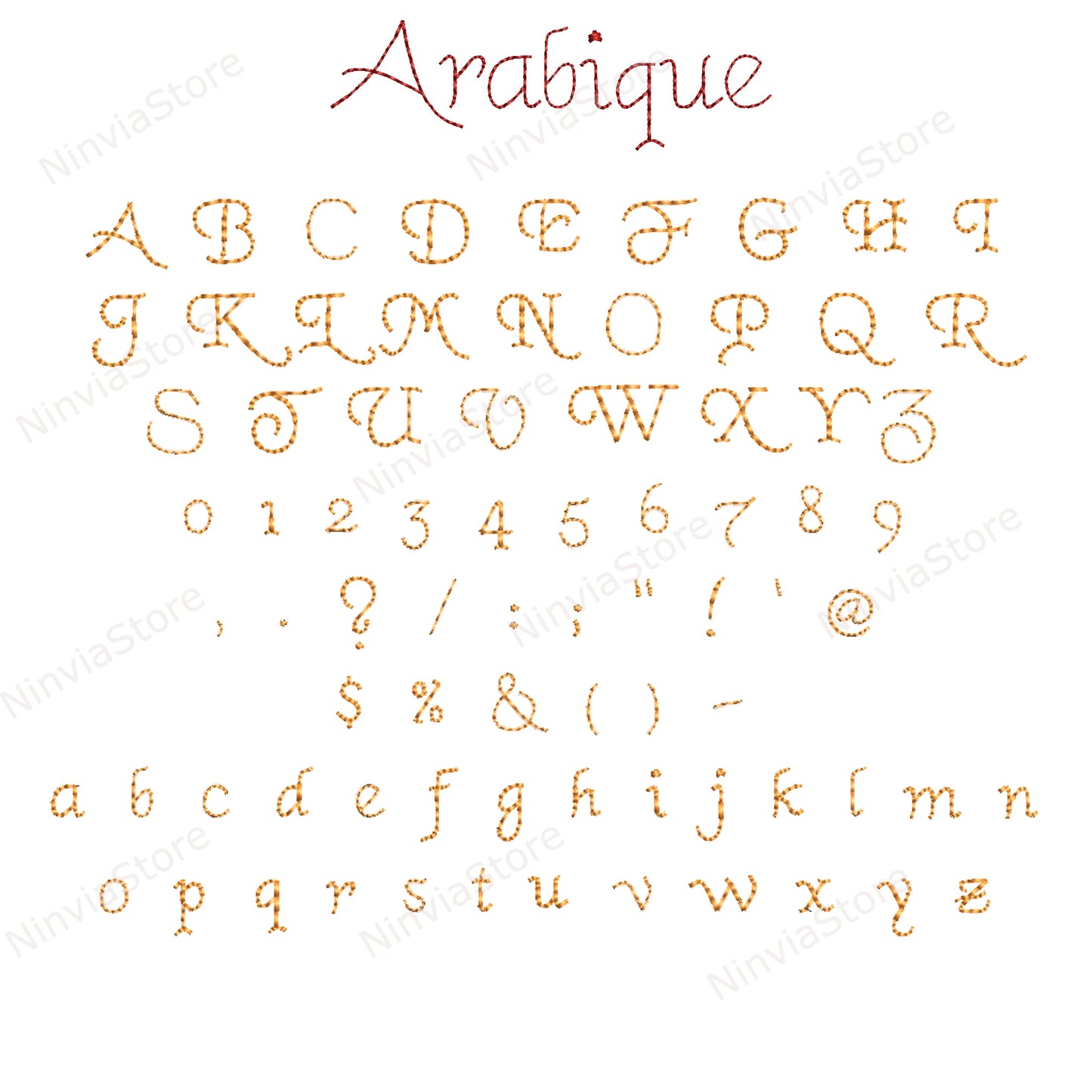 7 DST Bean Stitch Embroidery Fonts Bundle, Run Stitch Machine Embroidery Font DST, Monogram Alphabet Broderie Design, Script Cursive DST police pour la broderie