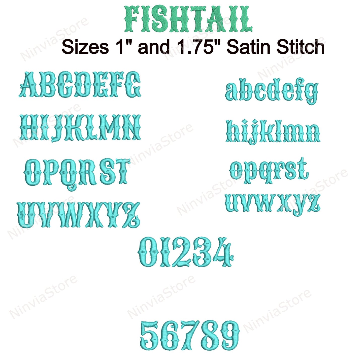 4 Christmas VP3 Embroidery Font Bundle, Machine Embroidery Font, Holiday Font VP3, Alphabet Embroidery Design