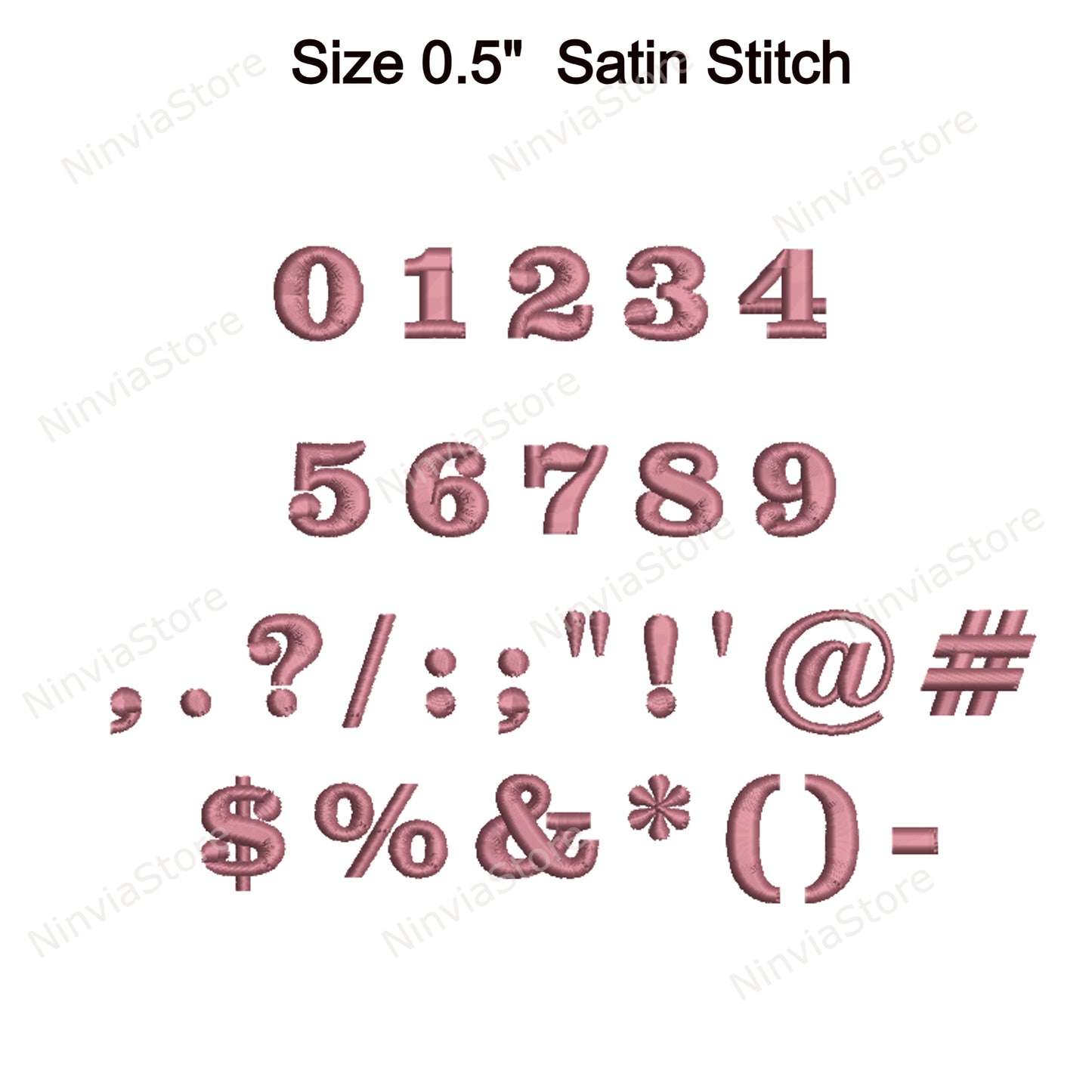 Extra Bold Serif Machine Embroidery Font, 15 sizes, 8 formats, BX Font, PE font, Monogram Alphabet Embroidery Designs