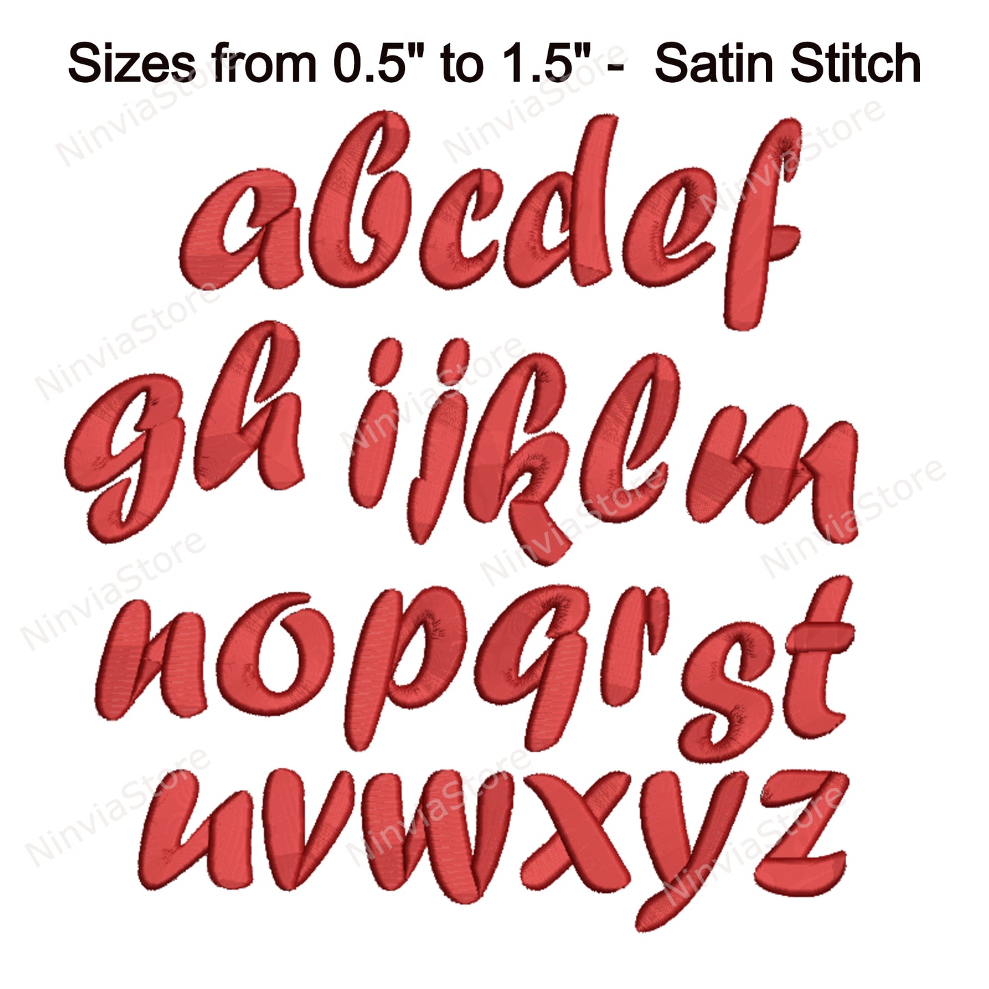 Forte Script Machine Embroidery Font, 11 sizes, 8 formats, BX Font, PE font, Monogram Alphabet Embroidery Designs