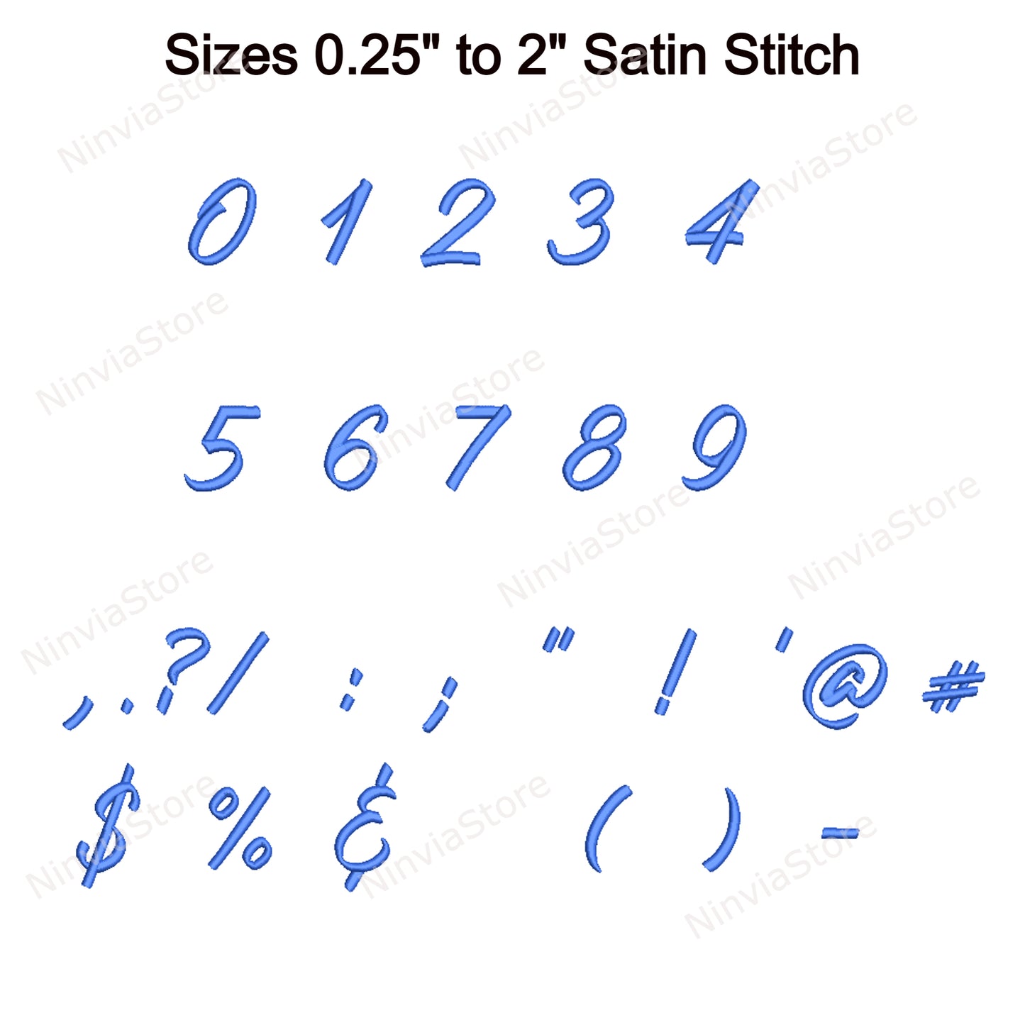 Mark My Words Script Machine Embroidery Font, 15 tailles, 8 formats, police BX, police PE, motifs de broderie Monogram Alphabet