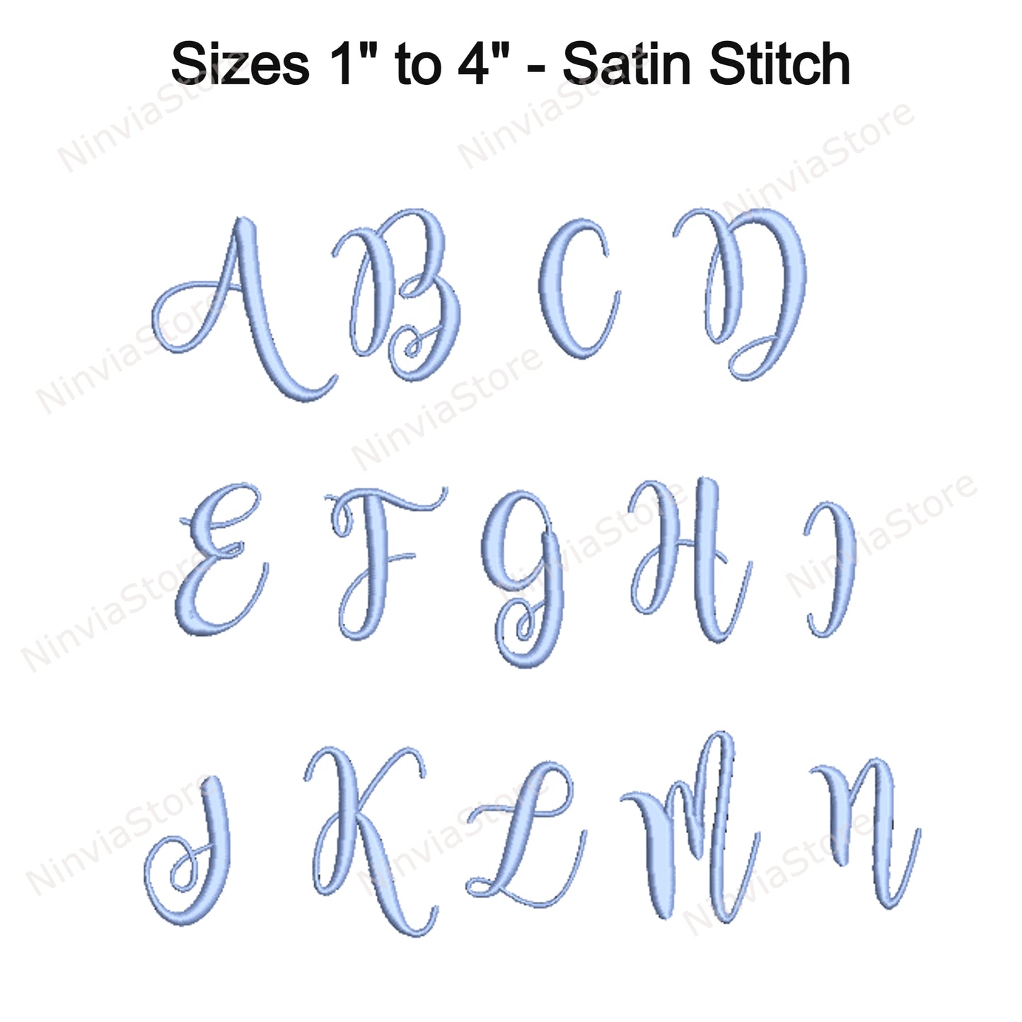 Fischschwanz-Maschinenstickschrift, 15 Größen, 8 Formate, Halloween BX-Schriftart, PE-Schriftart, Monogramm-Alphabet-Stickmotive