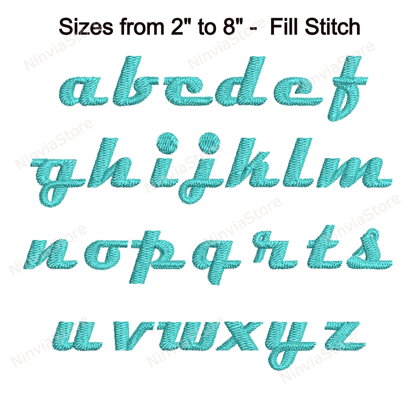 Magneto Script Machine Embroidery Font, 12 sizes, 8 formats, BX Font, PE font, Monogram Alphabet Embroidery Designs