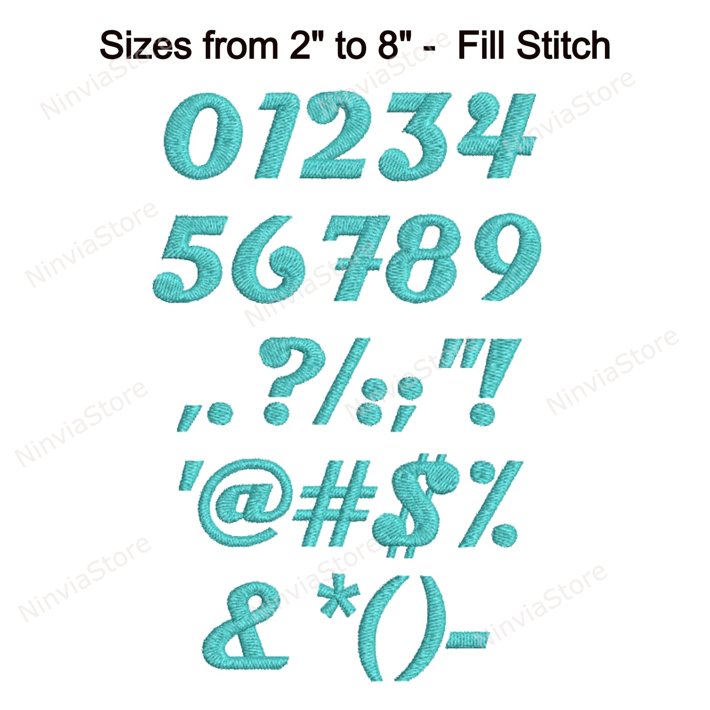 Magneto Script Machine Embroidery Font, 12 sizes, 8 formats, BX Font, PE font, Monogram Alphabet Embroidery Designs