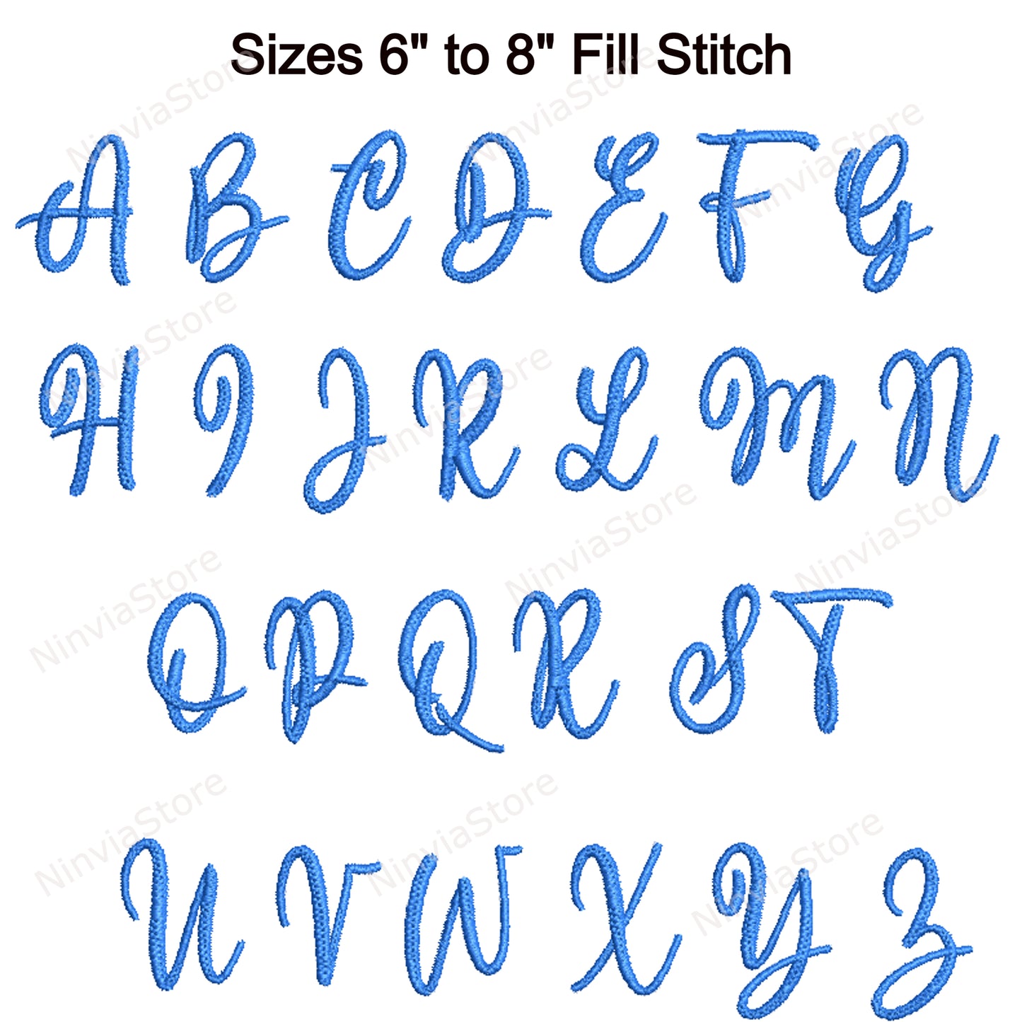 Police de broderie Mollywood Script Machine, 14 tailles, 8 formats, police BX, police PE, motifs de broderie Monogram Alphabet