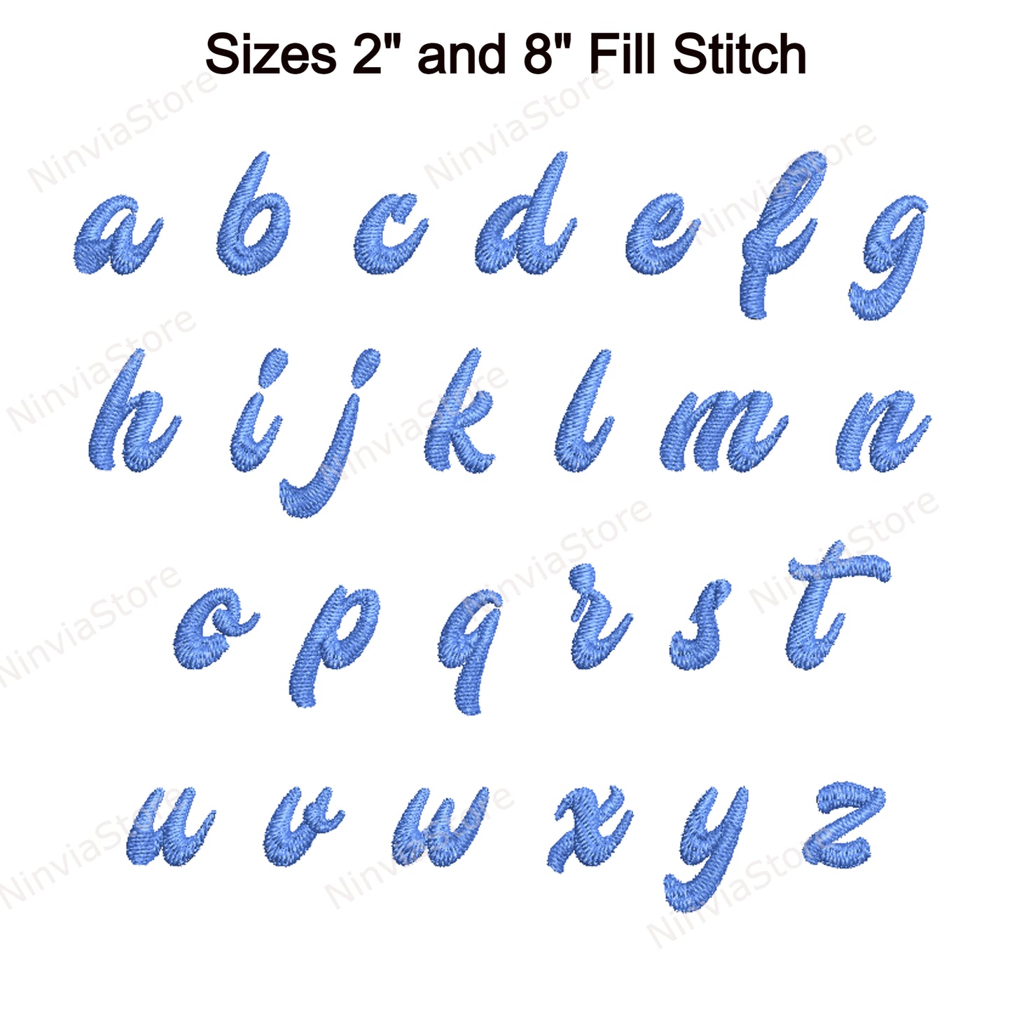 Police de broderie Machine Mustardo Script, 14 tailles, 8 formats, police BX, police PE, motifs de broderie Monogram Alphabet
