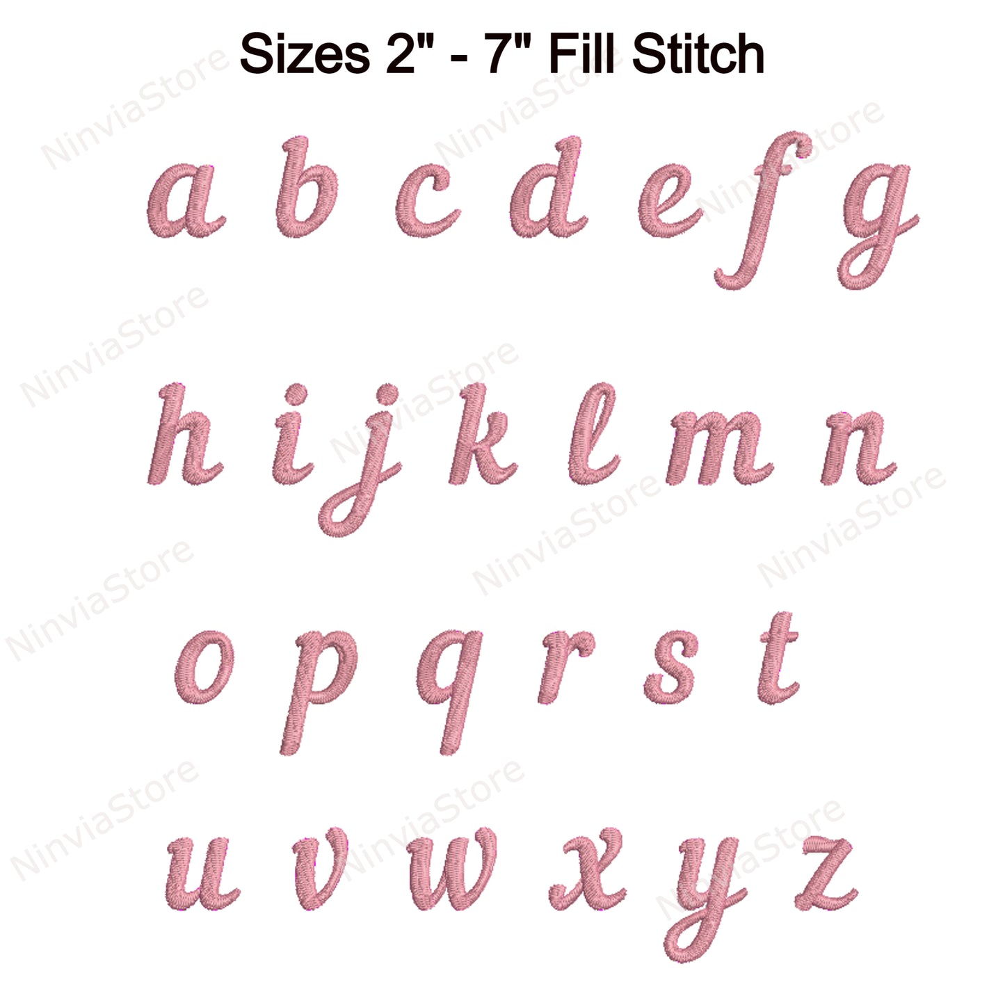 My Love Script Machine Embroidery Font, 14 tailles, 8 formats, police BX, police PE, Monogram Alphabet Broderie Designs