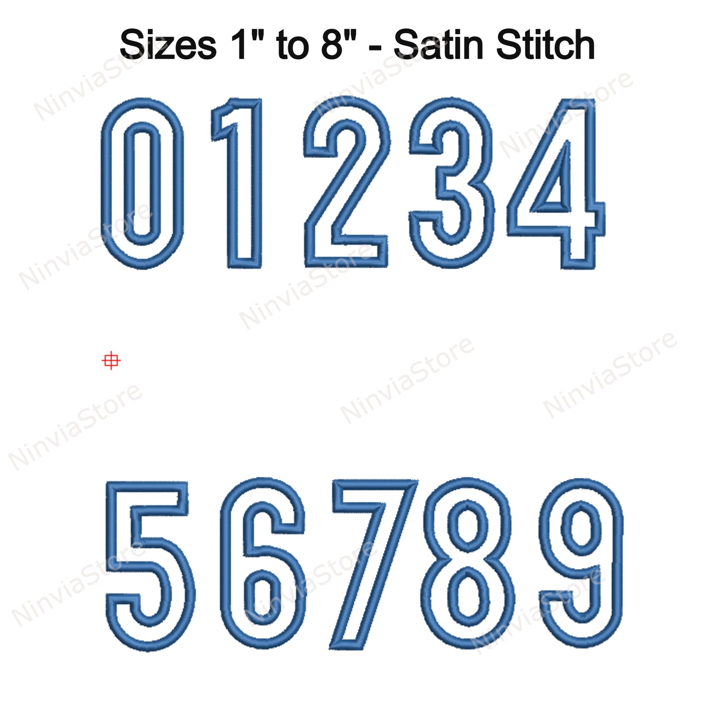 Narrow Block Applique Machine Embroidery Font, 15 sizes, 8 formats, BX Font, PE font, Monogram Alphabet Embroidery Designs