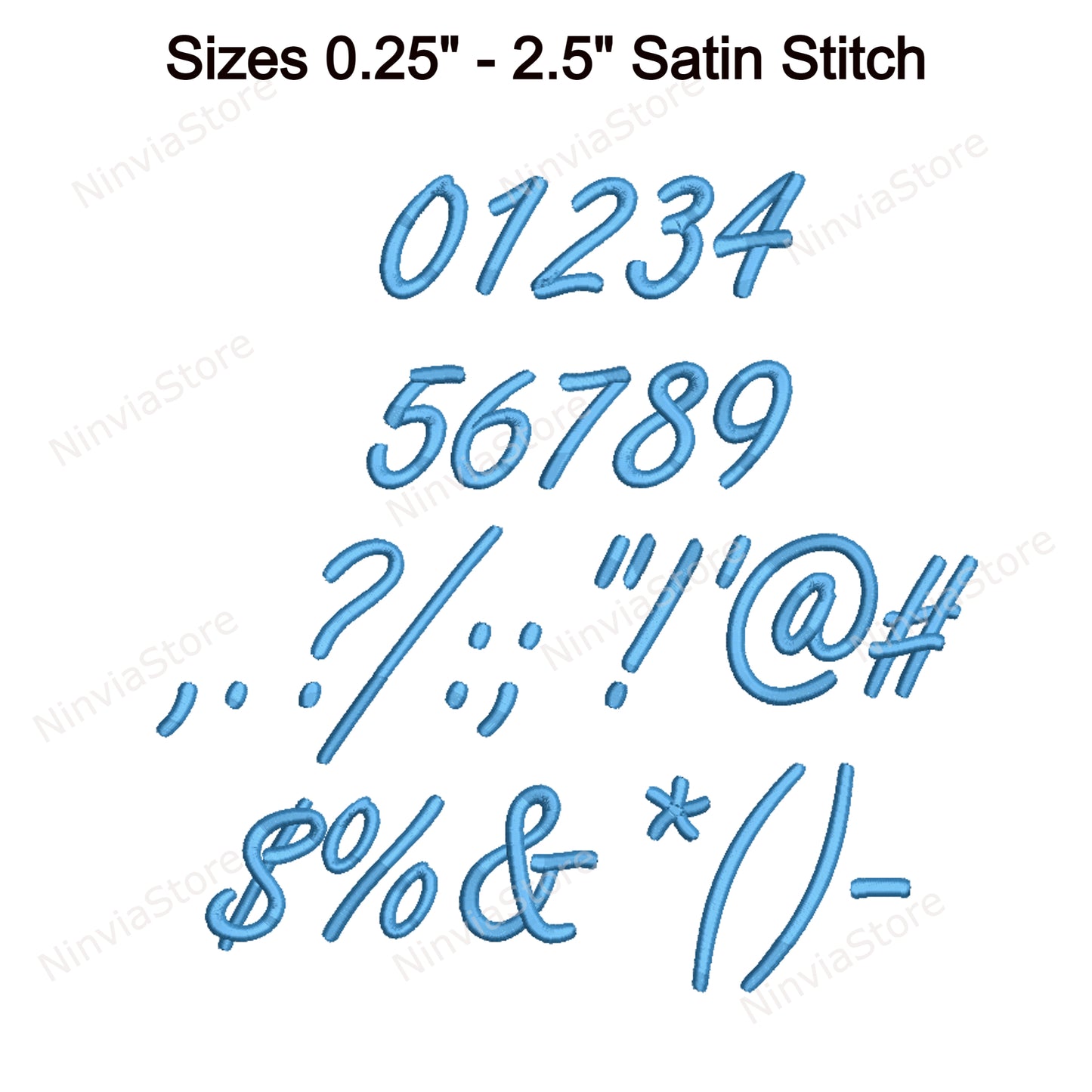 Police de broderie Machine Quany Script, 15 tailles, 8 formats, police BX, police PE, motifs de broderie Monogram Alphabet