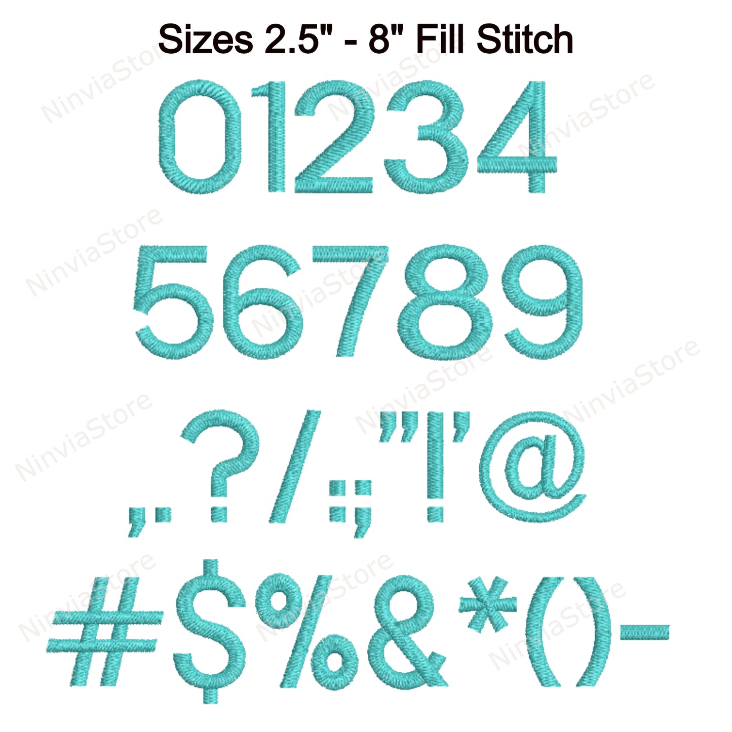Einfache Block-Maschinenstickschrift, 15 Größen, 8 Formate, BX-Schriftart, PE-Schriftart, Monogramm-Alphabet-Stickmotive