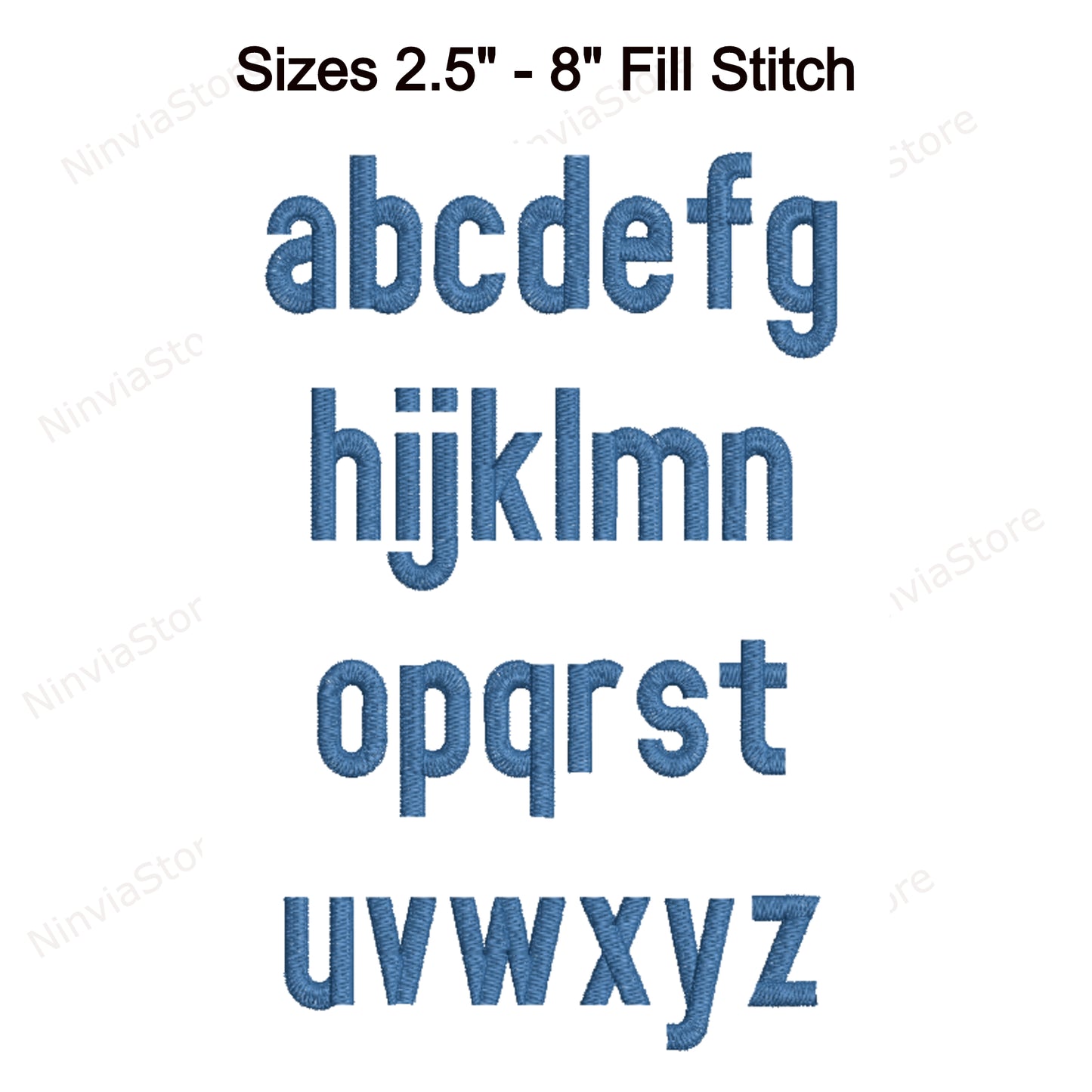 Tall Block Machine Embroidery Font, 15 sizes, 8 formats, BX Font, PE font, Monogram Alphabet Embroidery Designs