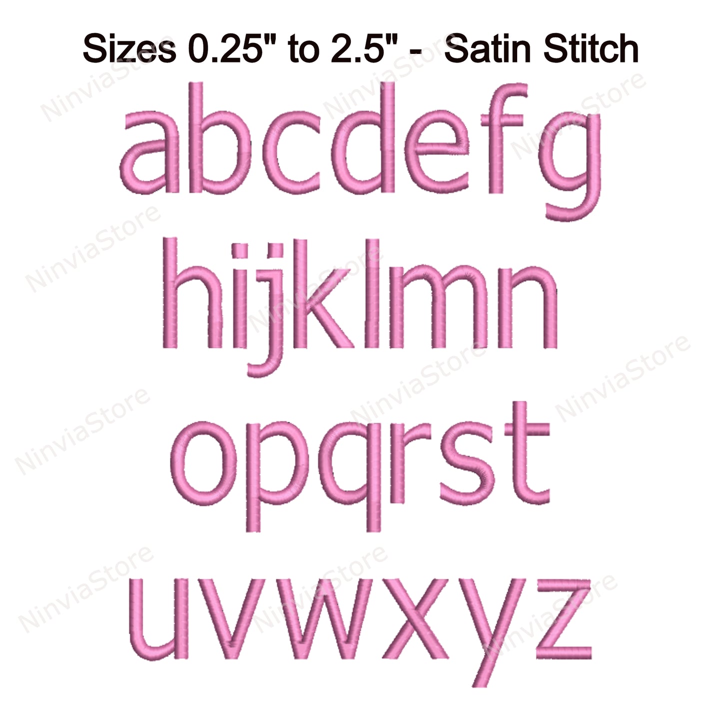 Tahoma Maschinenstickschrift, 15 Größen, 8 Formate, BX-Schriftart, PE-Schriftart, Monogramm-Alphabet-Stickmotive
