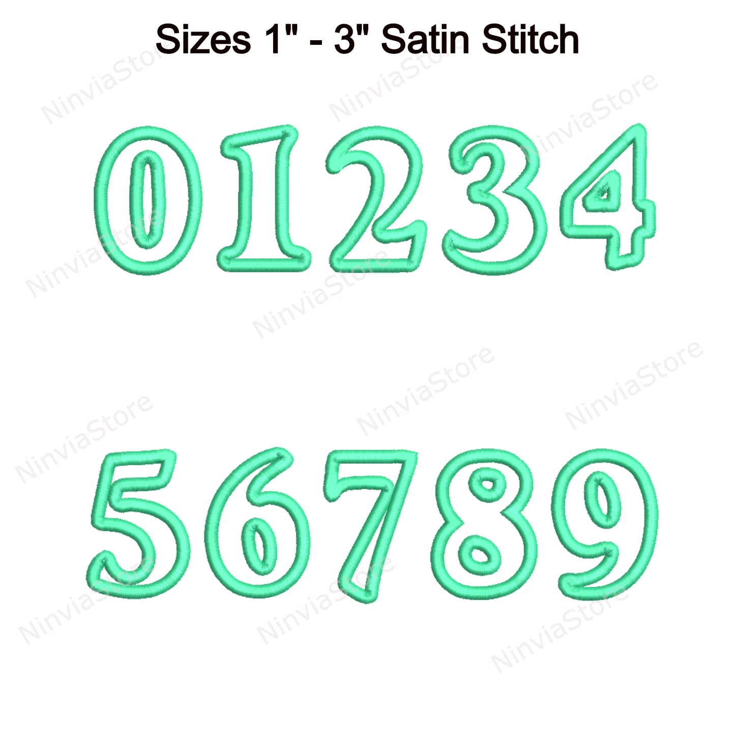 Spielzeug-Applikations-Maschinenstickschrift, 10 Größen, 8 Formate, BX-Schriftart, PE-Schriftart, Monogramm-Alphabet-Stickmotive