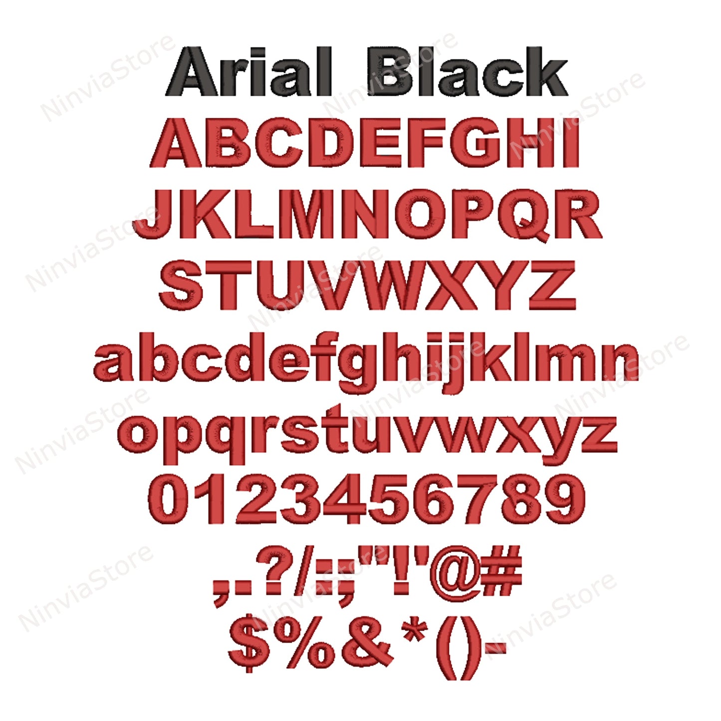 10 VIP Embroidery Fonts Bundle, Alphabet Embroidery Design, Machine Embroidery Font, Monogram Font VIP