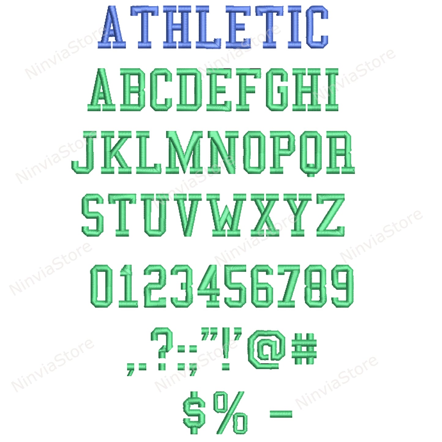 10 VIP Embroidery Fonts Bundle, Alphabet Embroidery Design, Machine Embroidery Font, Monogram Font VIP