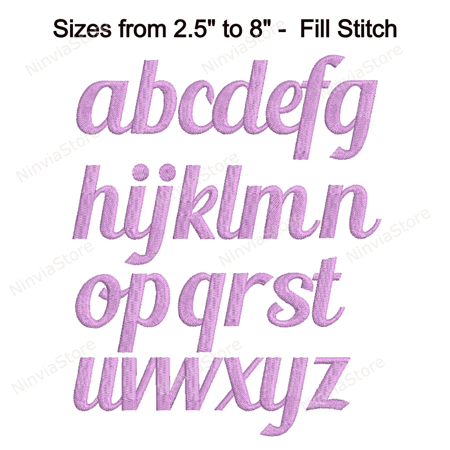 Blenda Script Machine Embroidery Font, 15 sizes, 8 formats, BX Font, PE font, Monogram Alphabet Embroidery Designs