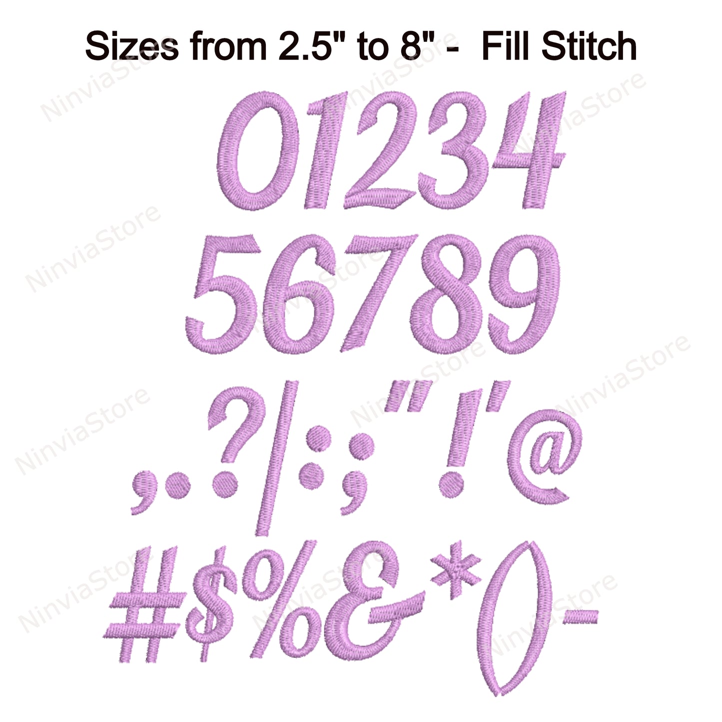 Blenda Script Machine Embroidery Font, 15 sizes, 8 formats, BX Font, PE font, Monogram Alphabet Embroidery Designs