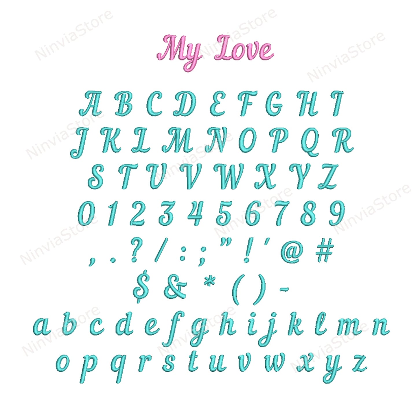 10 PES-Stickschriftarten-Paket, Alphabet-Stickdesign, Maschinenstickschrift PE, kursive Pe-Schriftart für Stickereien, Kalligraphie-Monogramm-Stickschriftart pe