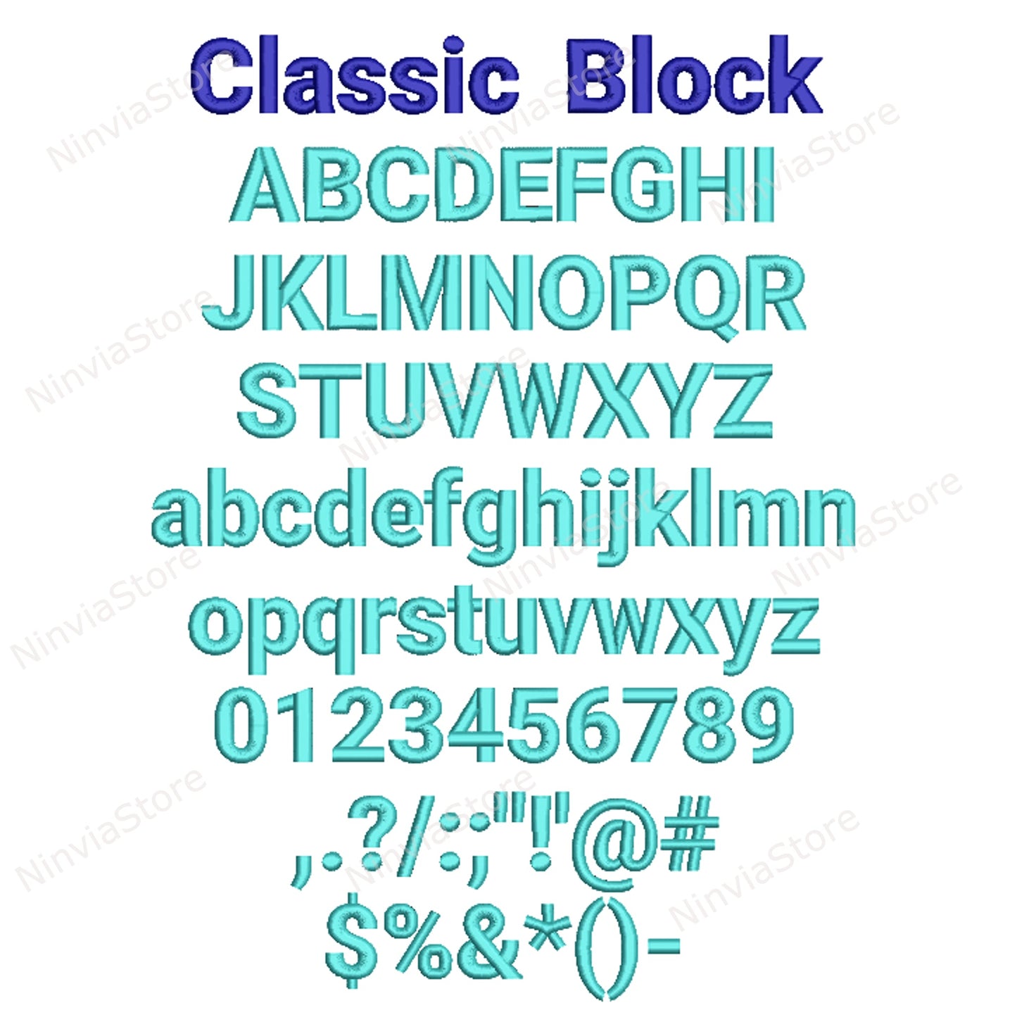 10 VIP Embroidery Fonts Bundle, Alphabet Embroidery Design, Machine Embroidery Font, Monogram Font VIP