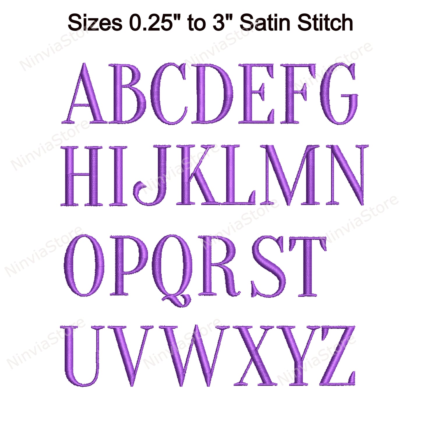 Elegante Maschinenstickschrift, 15 Größen, 8 Formate, BX-Schriftart, PE-Schriftart, Monogramm-Alphabet-Stickmotive