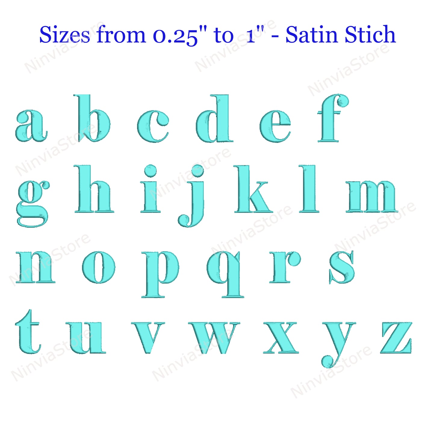 Maschinenstickschrift Elefant, 15 Größen, 8 Formate, BX-Schriftart, PE-Schriftart, Monogramm-Alphabet-Stickmotive