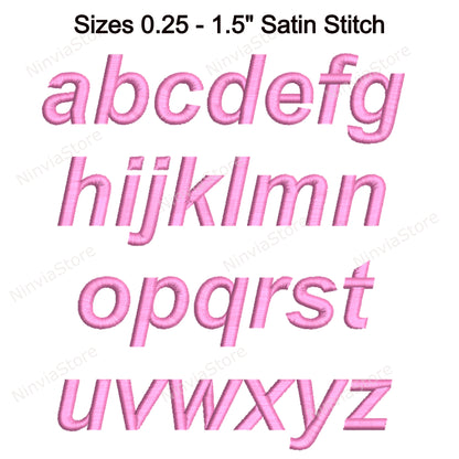 Arial Bold Italic Machine Embroidery Font, 15 tailles, 8 formats, police BX, police PE, Monogram Alphabet Broderie Designs