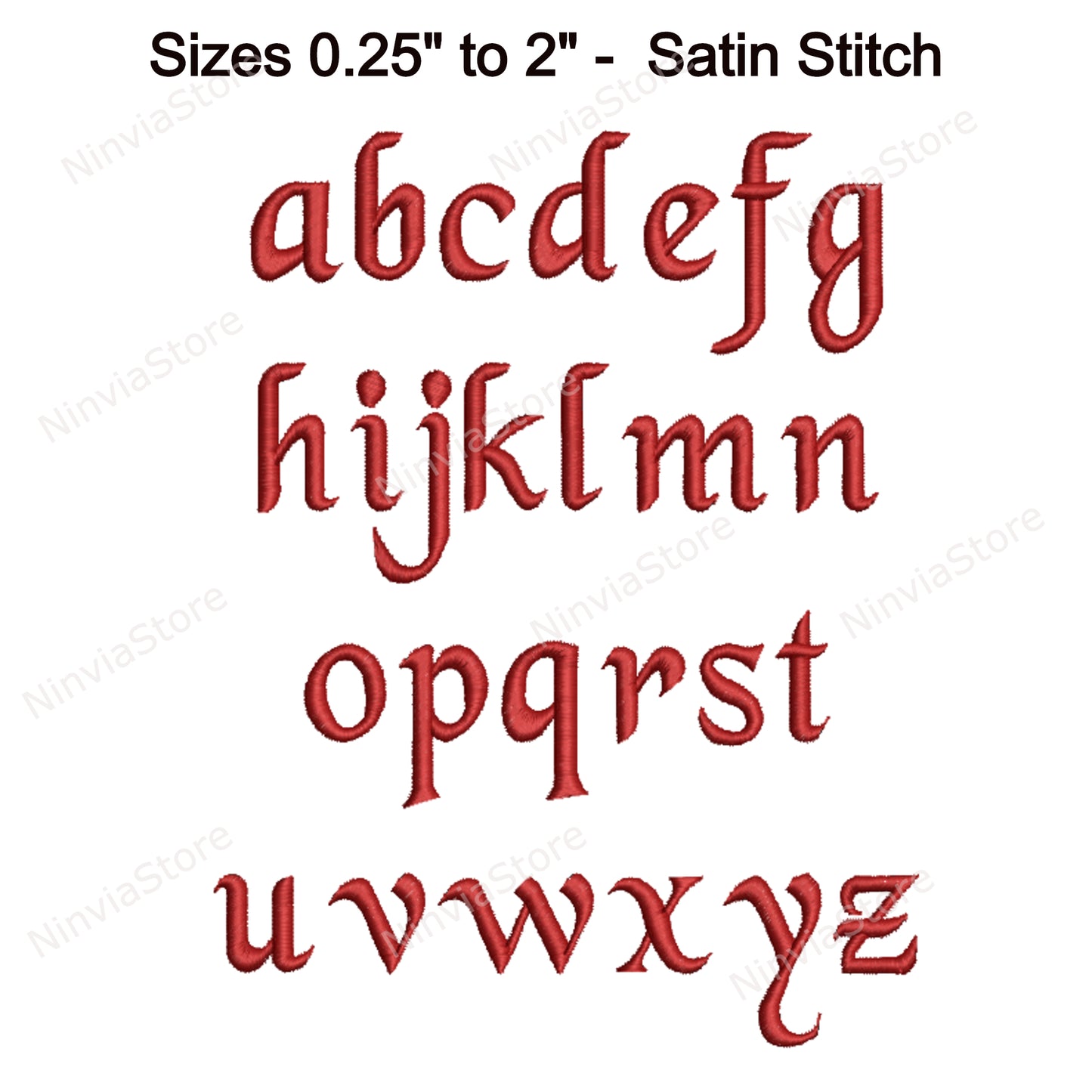 Arabique Machine Embroidery Font, 15 sizes, 8 formats, BX Font, PE font, Monogram Alphabet Embroidery Designs