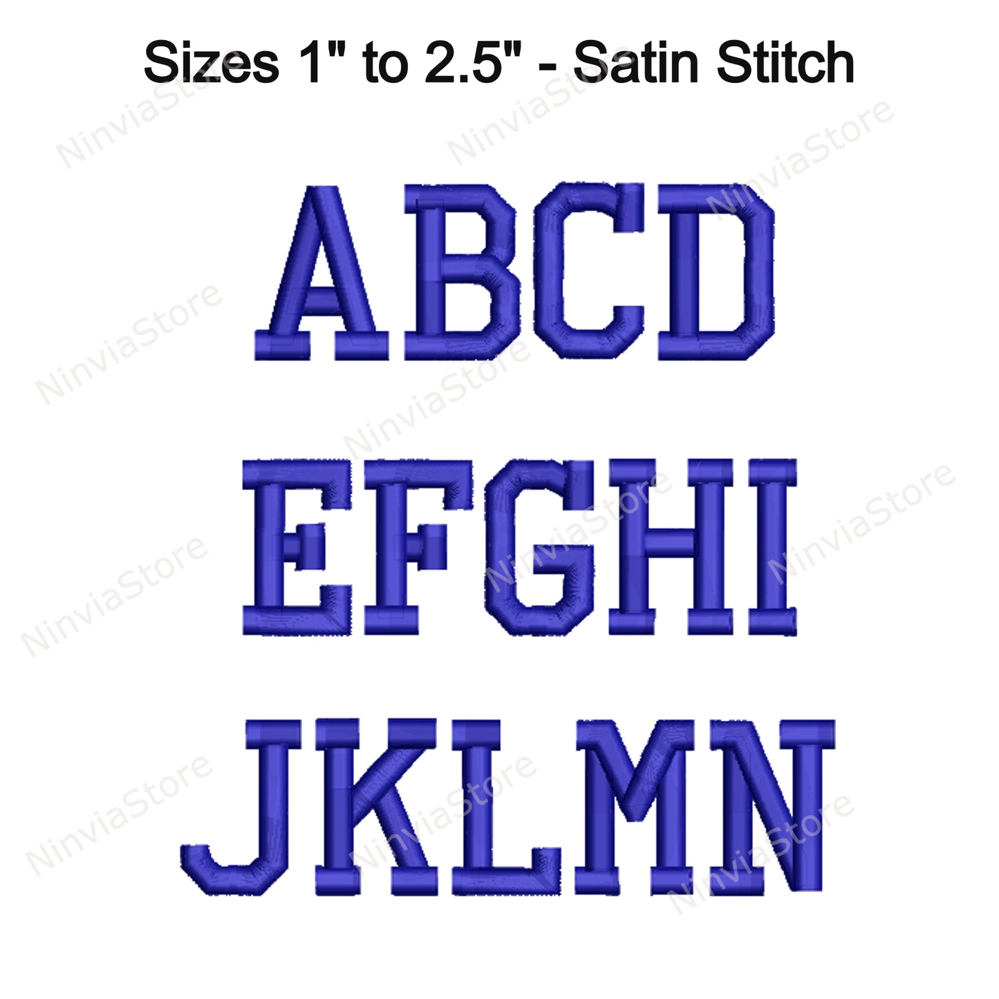 Police de broderie machine Fishtail, 15 tailles, 8 formats, police Halloween BX, police PE, motifs de broderie Monogram Alphabet