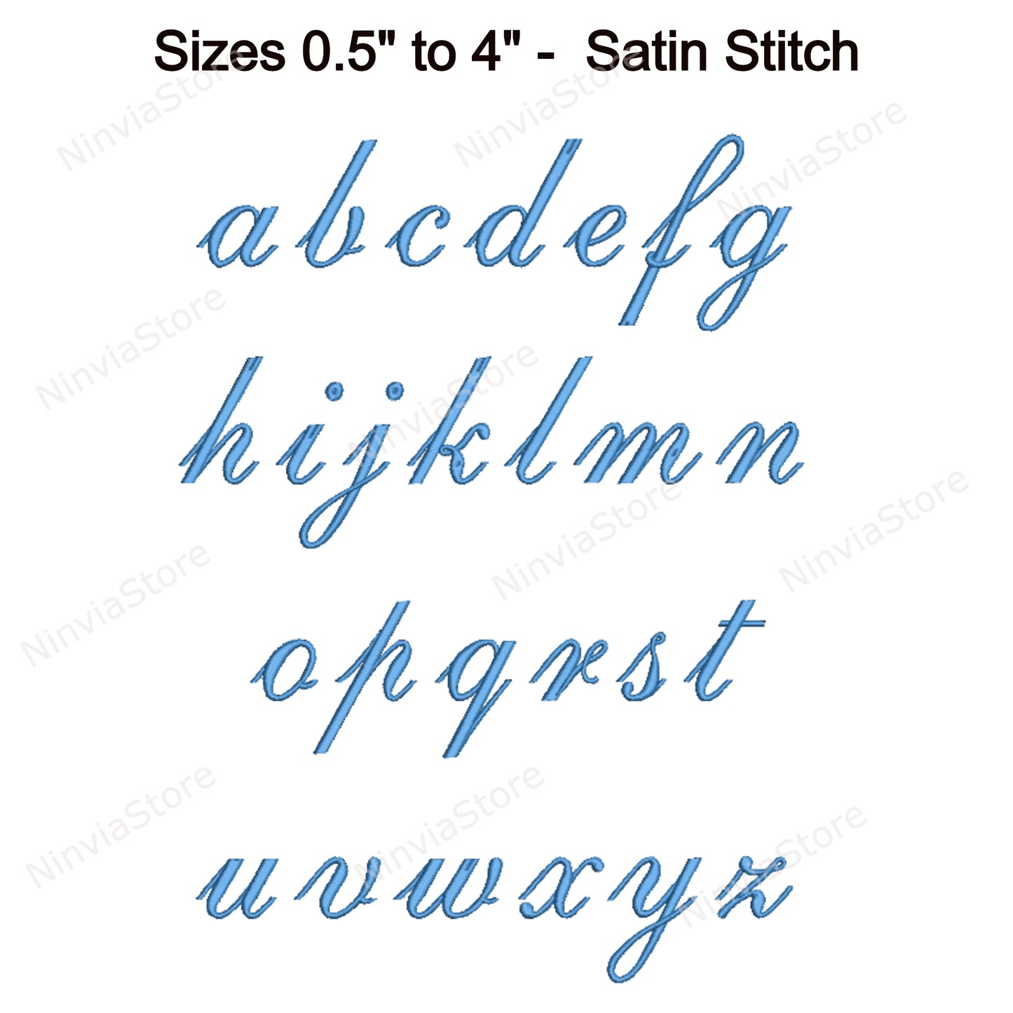 Beautiful New Script Machine Embroidery Font, 14 sizes, 8 formats, BX Font, PE font, Monogram Alphabet Embroidery Designs