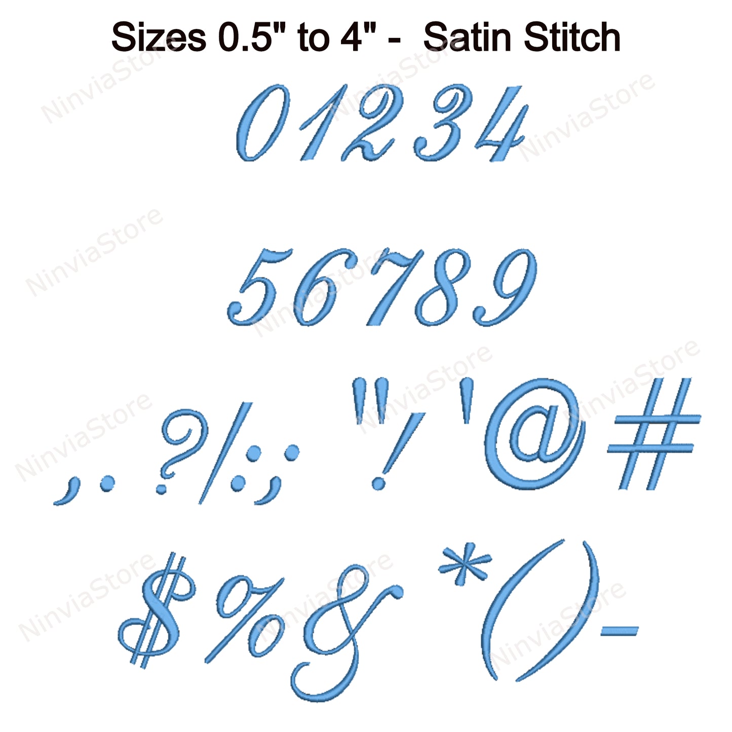 Beautiful New Script Machine Embroidery Font, 14 sizes, 8 formats, BX Font, PE font, Monogram Alphabet Embroidery Designs