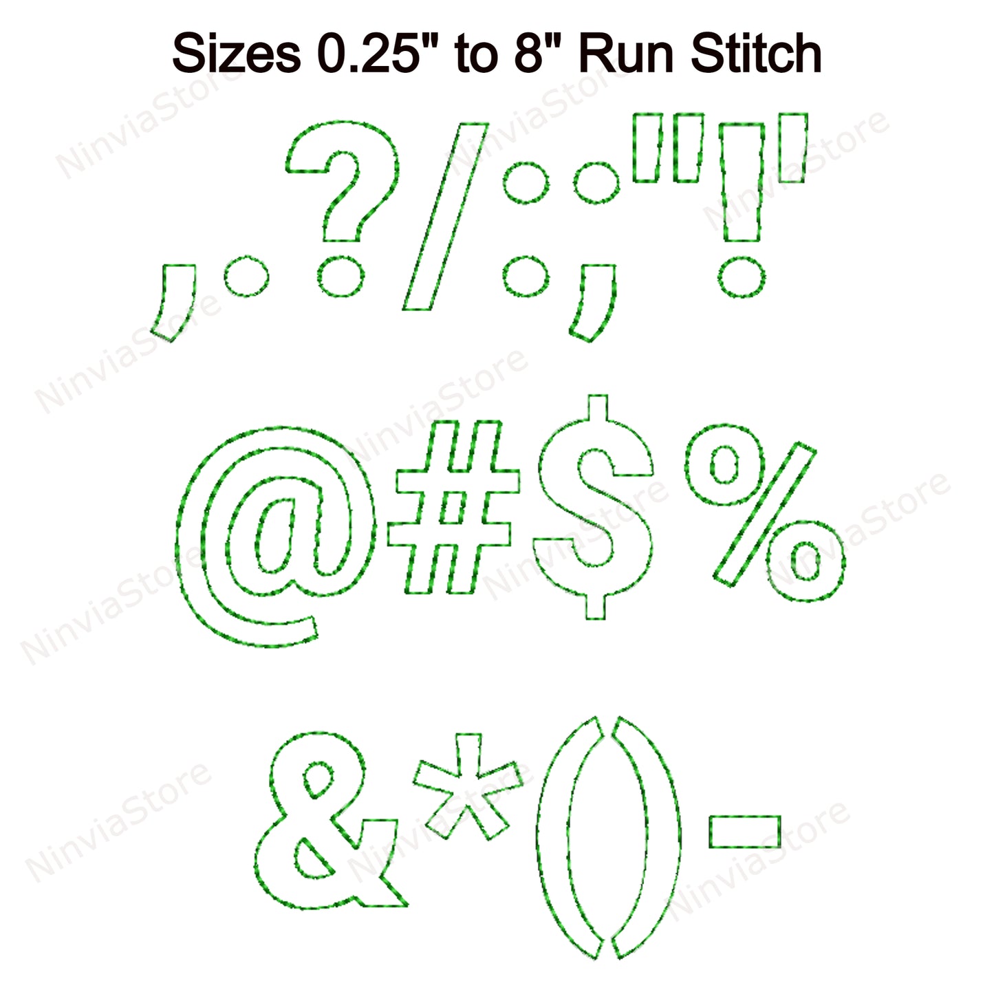 Block Outline Bean Stitch Maschinenstickschrift, 15 Größen, 8 Formate, Run Stitch Block BX-Schriftart, PE-Schriftart, Monogramm-Alphabet-Stickmotive