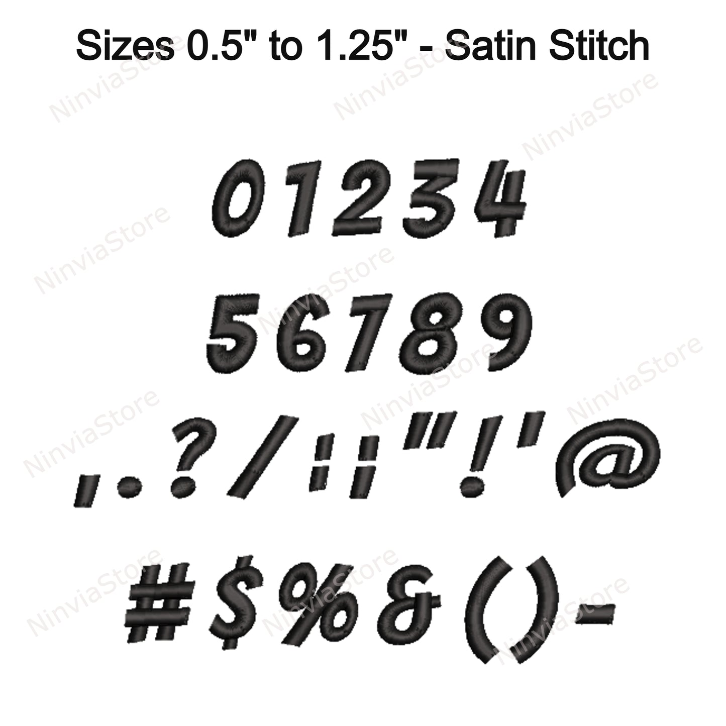 Calibri Maschinenstickschrift, 15 Größen, 8 Formate, BX-Schriftart, PE-Schriftart, Monogramm-Alphabet-Stickmotive