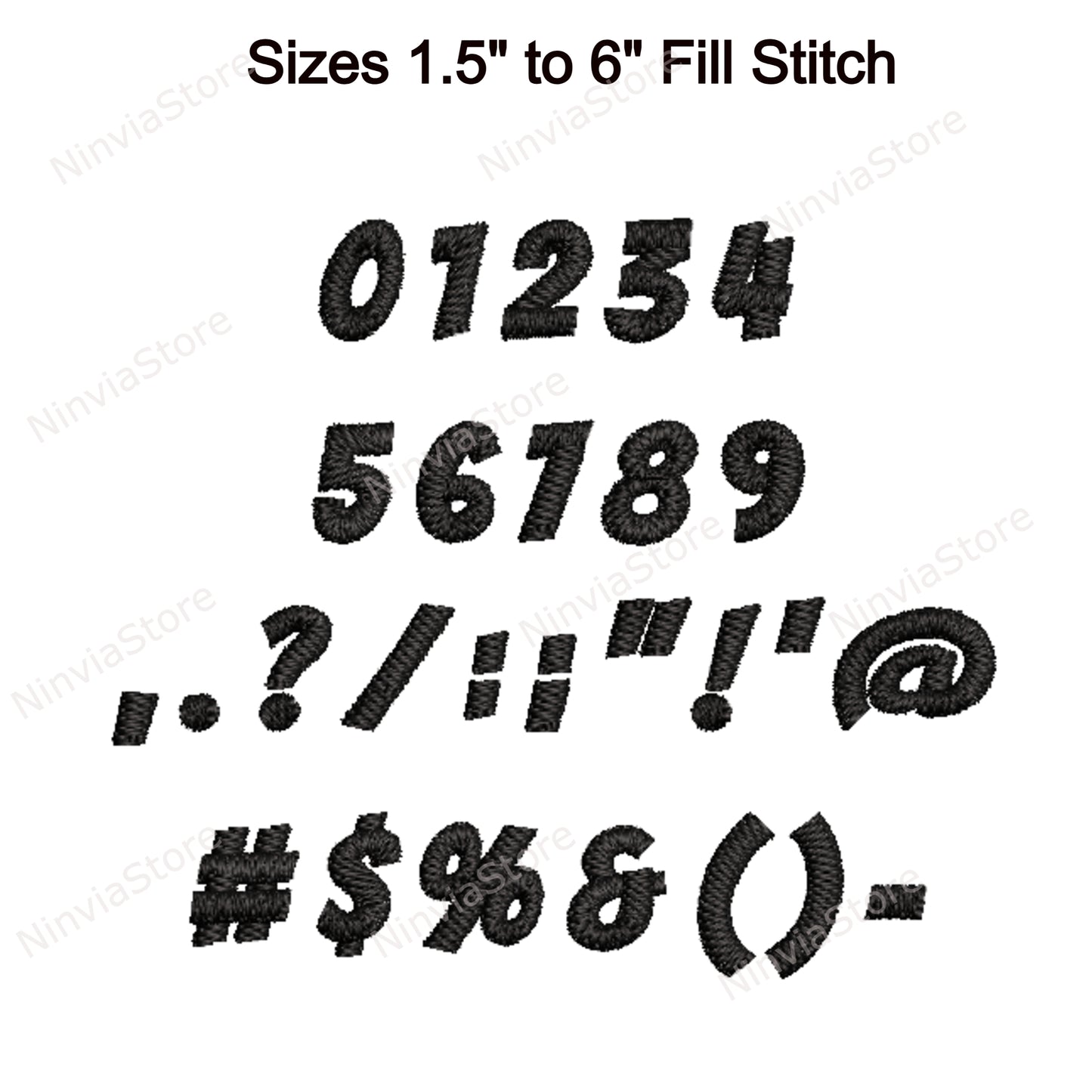 Calibri Maschinenstickschrift, 15 Größen, 8 Formate, BX-Schriftart, PE-Schriftart, Monogramm-Alphabet-Stickmotive