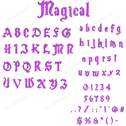 7 XXX Halloween Embroidery Fonts Bundle, Kids Font XXX, Machine Embroidery Font XXX, Monster XXX font for Embroidery