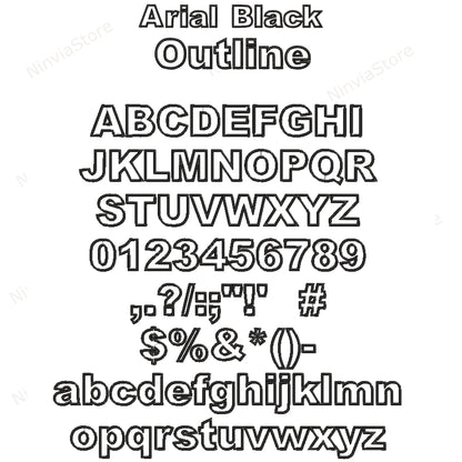 10 XXX Arial Embroidery Fonts Bundle, Alphabet Embroidery Design, Machine Embroidery Font XXX, Monogram Font