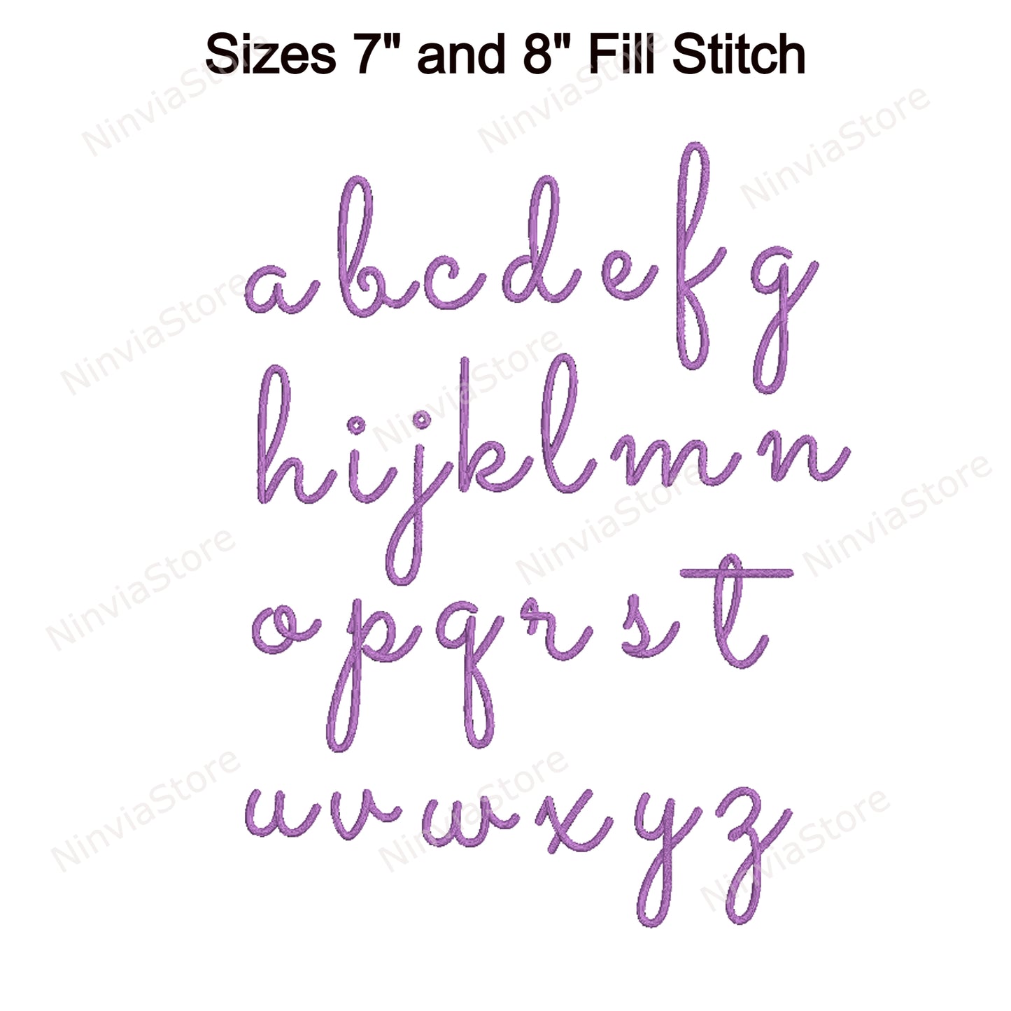 Police de broderie Machine Camelia Script, 14 tailles, 8 formats, police BX, police PE, motifs de broderie Monogram Alphabet