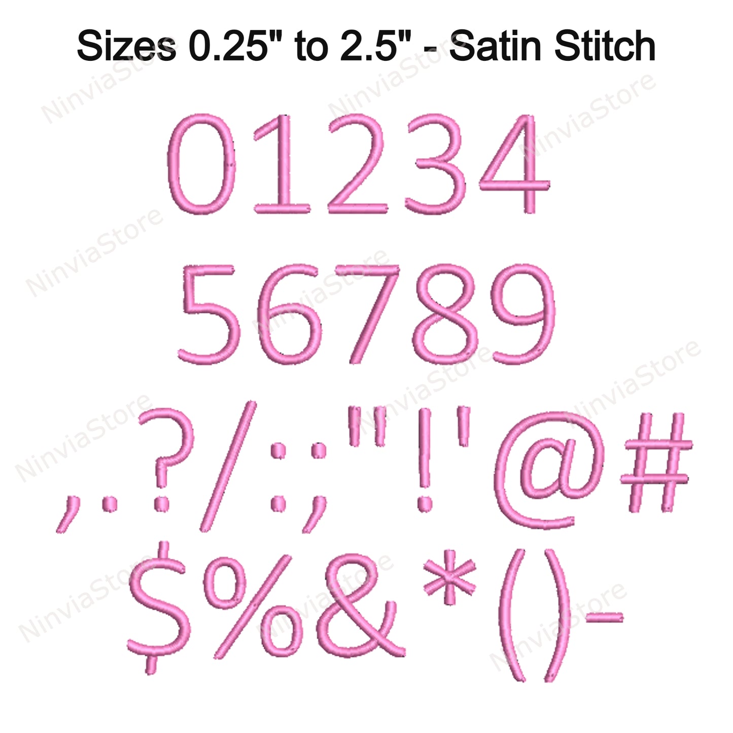 Calibri Light Machine Embroidery Font, 15 sizes, 8 formats, BX Font, PE font, Monogram Alphabet Embroidery Designs