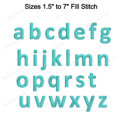 Calibri Bold Machine Embroidery Font, 15 sizes, 8 formats, BX Font, PE font, Monogram Alphabet Embroidery Design