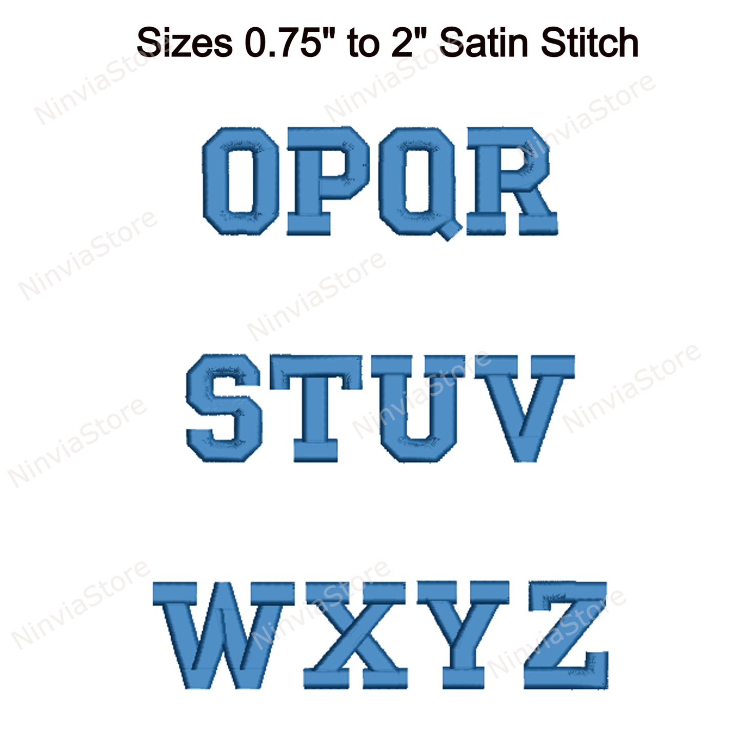 3D Foam College Embroidery Font, 3D Puff Foam Varsity BX Font, Monogram Alphabet Machine Embroidery Design, Athletic pe Font for Embroidery