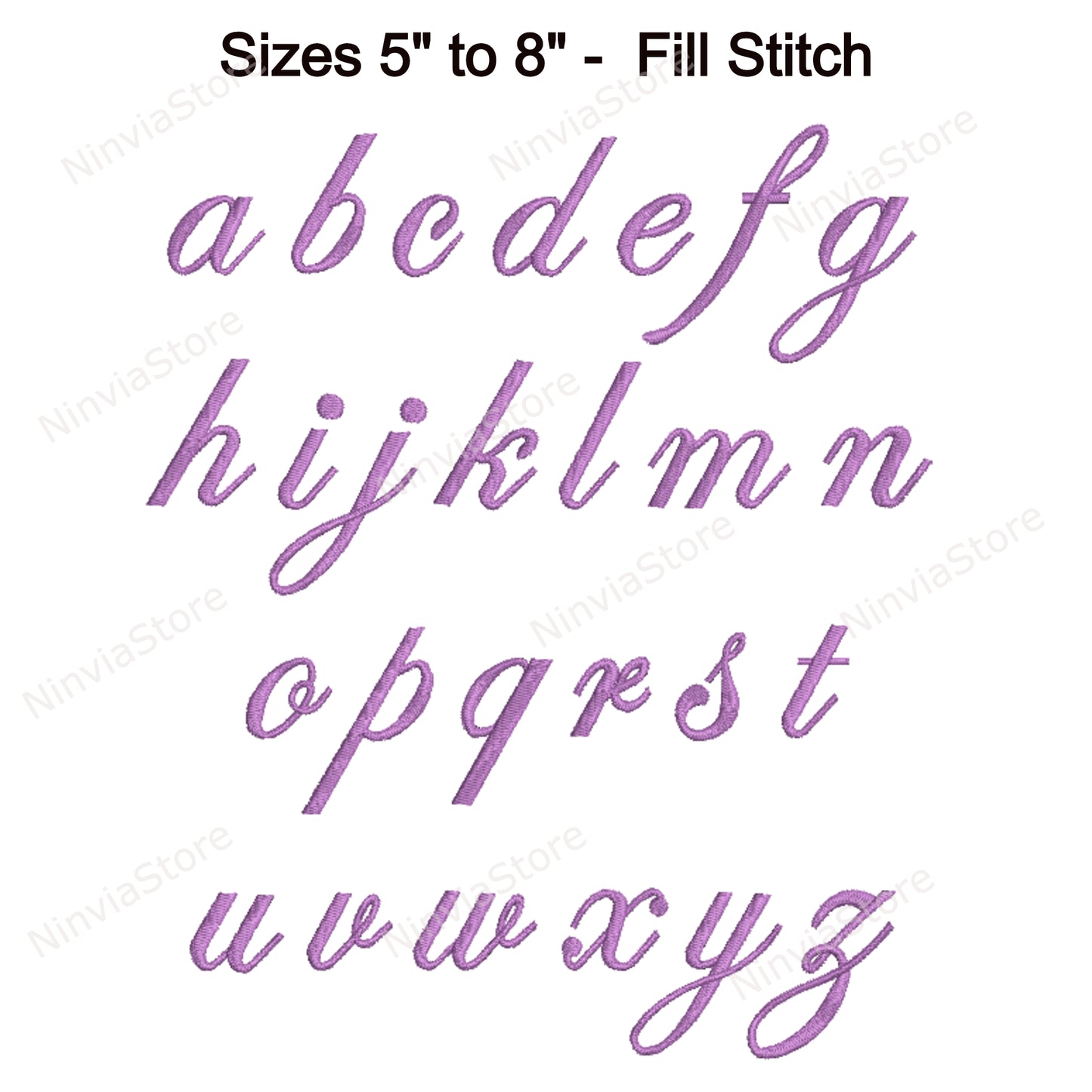 Edwardian Script Machine Embroidery Font, 14 sizes, 8 formats, BX Font, PE font, Monogram Alphabet Embroidery Designs