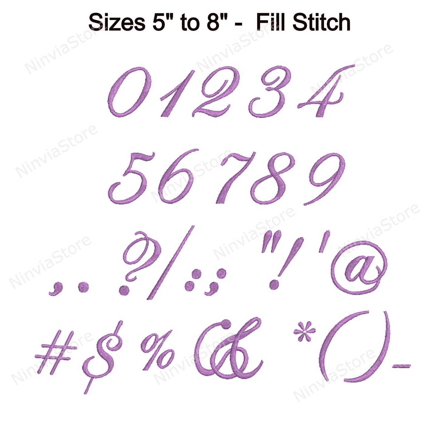 Edwardian Script Machine Embroidery Font, 14 sizes, 8 formats, BX Font, PE font, Monogram Alphabet Embroidery Designs